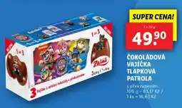 Lidl Čokoládová vajíčka Tlapková patrola nabídka