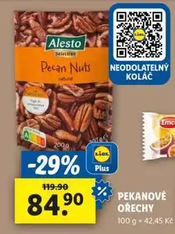Lidl Alesto Pecan Nuts nabídka