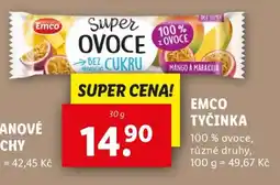 Lidl Emco tyčinka nabídka