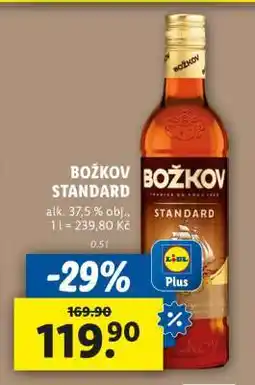 Lidl BOŽKOV STANDARD nabídka