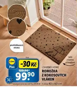 Lidl LIVARNO HOME ROHOŽKA Z KOKOSOVÝCH VLÁKEN nabídka