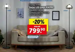 Lidl LIVARNO HOME Stojací LED lampa KHEPRI nabídka