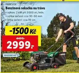 Lidl PARKSIDE Benzínová sekačka na trávu nabídka