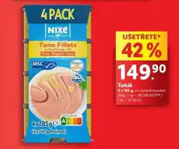 Lidl Nixe Tuna Fillets nabídka