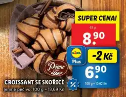 Lidl CROISSANT SE SKOŘICÍ nabídka