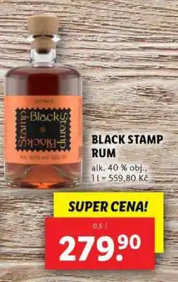 Lidl BLACK STAMP RUM nabídka