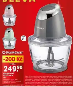 Lidl SILVERCREST UNIVERZÁLNÍ DRTIČ 500 W nabídka