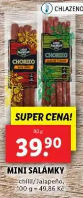Lidl MINI SALÁMKY nabídka