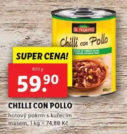 Lidl CHILLI CON POLLO nabídka