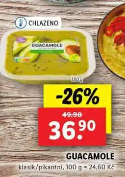 Lidl Guacamole nabídka