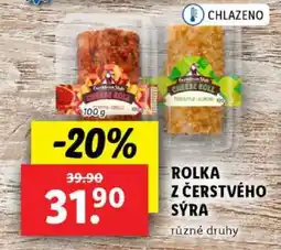 Lidl ROLKA Z ČERSTVÉHO SÝRA nabídka