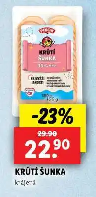 Lidl Krůtí šunka nabídka