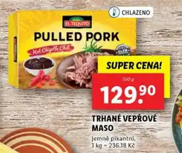 Lidl EL TEQUITO PULLED PORK nabídka