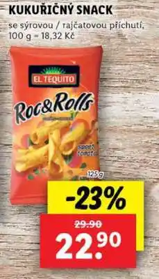 Lidl KUKUŘIČNÝ SNACK nabídka