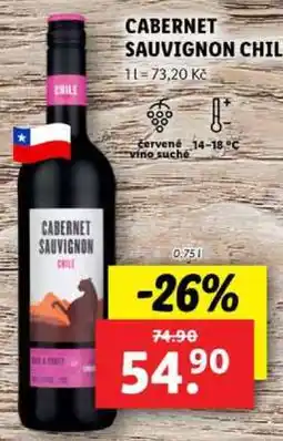 Lidl CABERNET SAUVIGNON CHILE nabídka