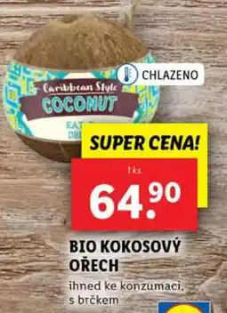 Lidl BIO KOKOSOVÝ OŘECH nabídka