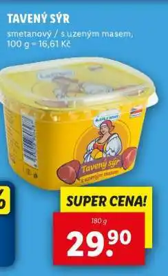 Lidl Tavený sýr nabídka