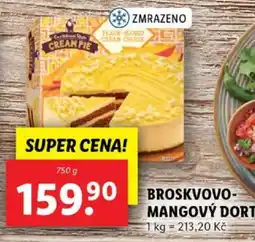 Lidl Broskvovo-mangový dort nabídka