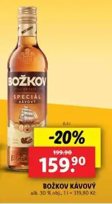 Lidl BOŽKOV KÁVOVÝ nabídka
