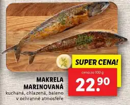 Lidl MAKRELA MARINOVANÁ nabídka
