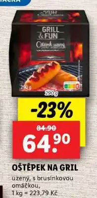 Lidl OŠTĚPEK NA GRIL nabídka