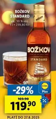 Lidl BOŽKOV STANDARD nabídka