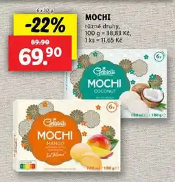 Lidl MOCHI nabídka