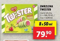 Lidl Zmrzlina Twister nabídka