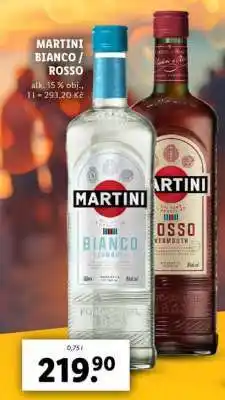 Lidl MARTINI BIANCO / ROSSO nabídka