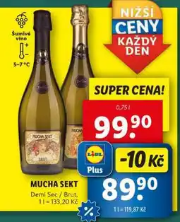 Lidl Mucha sekt nabídka
