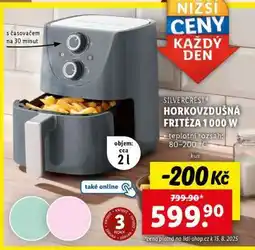 Lidl SILVERCREST HORKOVZDUŠNÁ FRITÉZA 1000 W nabídka