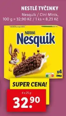 Lidl Nestlé tyčinky nabídka