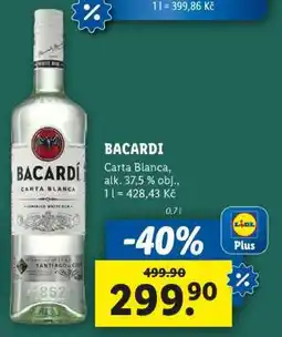 Lidl Bacardi nabídka