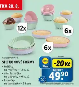 Lidl SILVERCREST SILIKONOVÉ FORMY nabídka