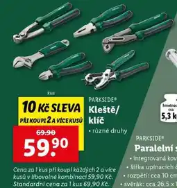 Lidl PARKSIDE Kleště/klíč nabídka