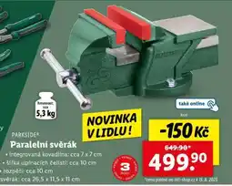 Lidl PARKSIDE Paralelní svěrák nabídka