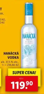 Lidl Hanácká Vodka nabídka