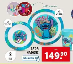 Lidl Sada nádobí nabídka