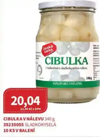 Kubík potraviny Cibulka v nálevu nabídka