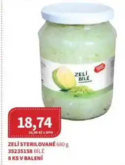 Kubík potraviny Zelí sterilované nabídka