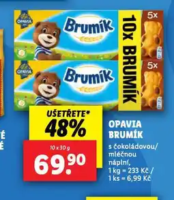 Lidl Opavia brumík nabídka