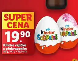 Lidl Kinder vajíčko s překvapením nabídka