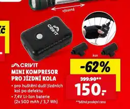 Lidl Mini kompresor pro jízdní kola nabídka