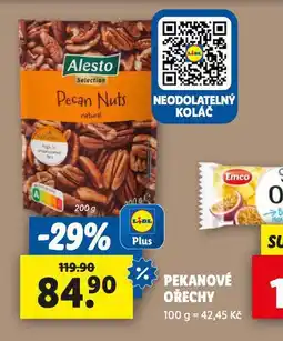 Lidl Pekanové ořechy nabídka