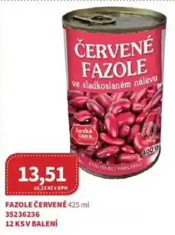 Kubík potraviny Fazole červené nabídka