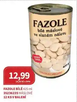 Kubík potraviny Fazole bílé nabídka