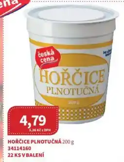 Kubík potraviny Hořčice plnotučná nabídka