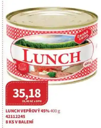 Kubík potraviny Lunch vepřový 45% nabídka