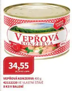Kubík potraviny Vepřová konzerva nabídka