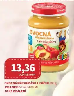 Kubík potraviny Ovocná přesnídávka lvíček nabídka